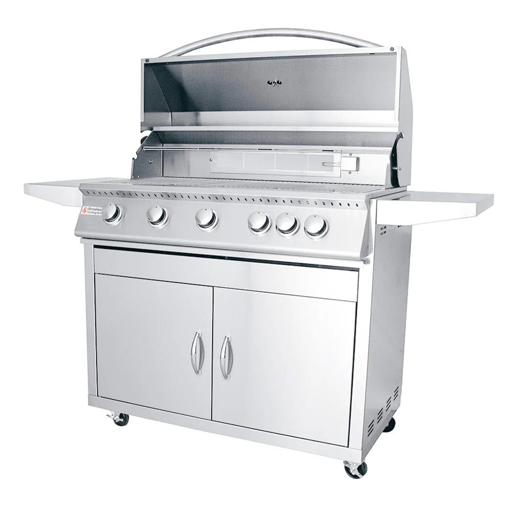 RCS Premier Series 40" 5-Burner Freestanding Grill w/ Rear Infrared Burner