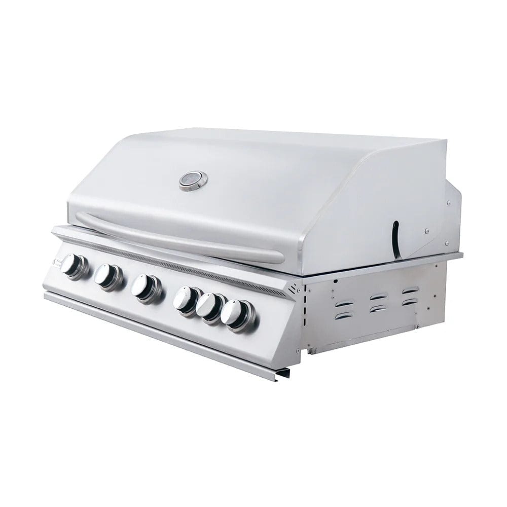 RCS Premier Series 40" 5-Burner Freestanding Grill w/ Rear Infrared Burner