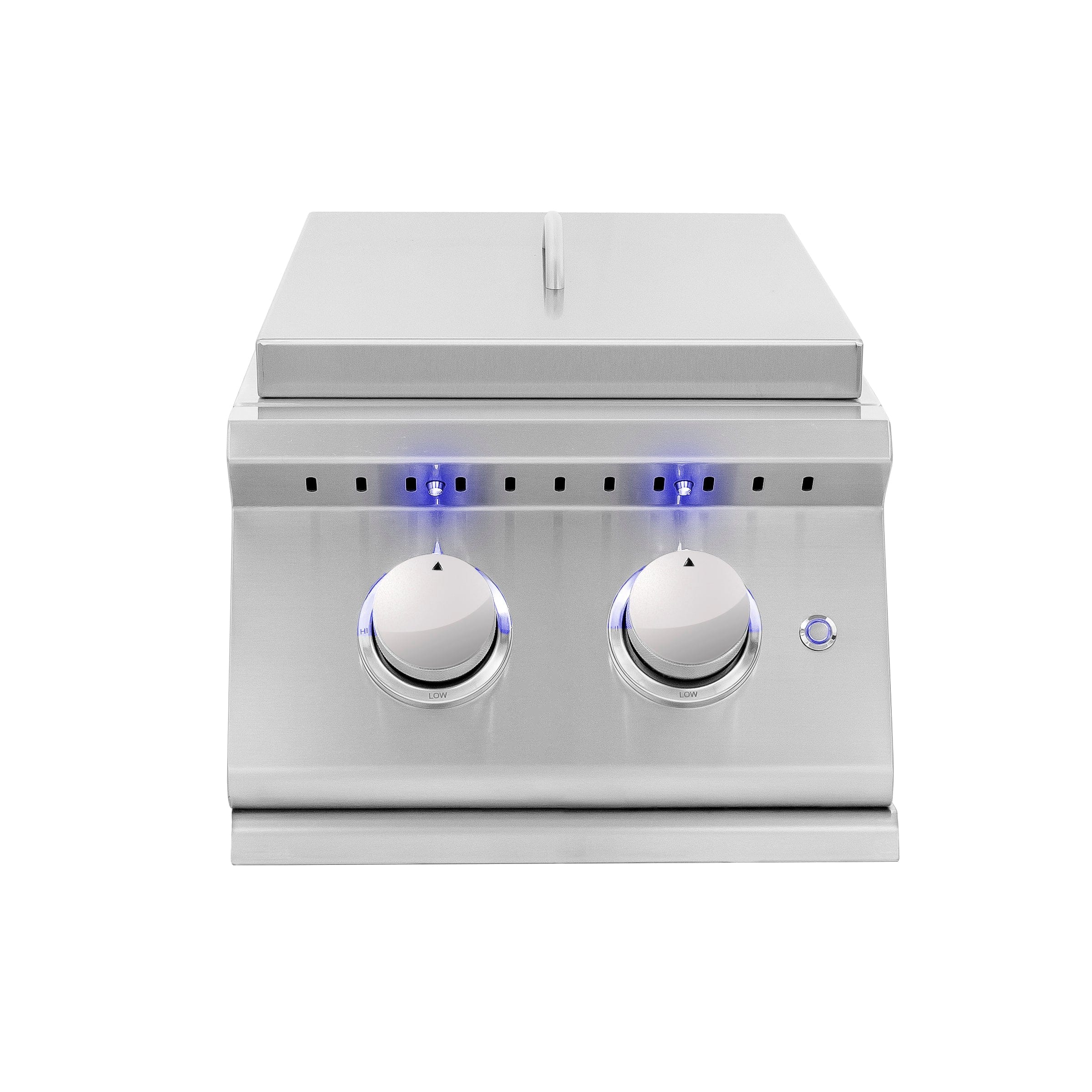 Summerset Built-in Sizzler Pro Double Side Burner With LED Illumination