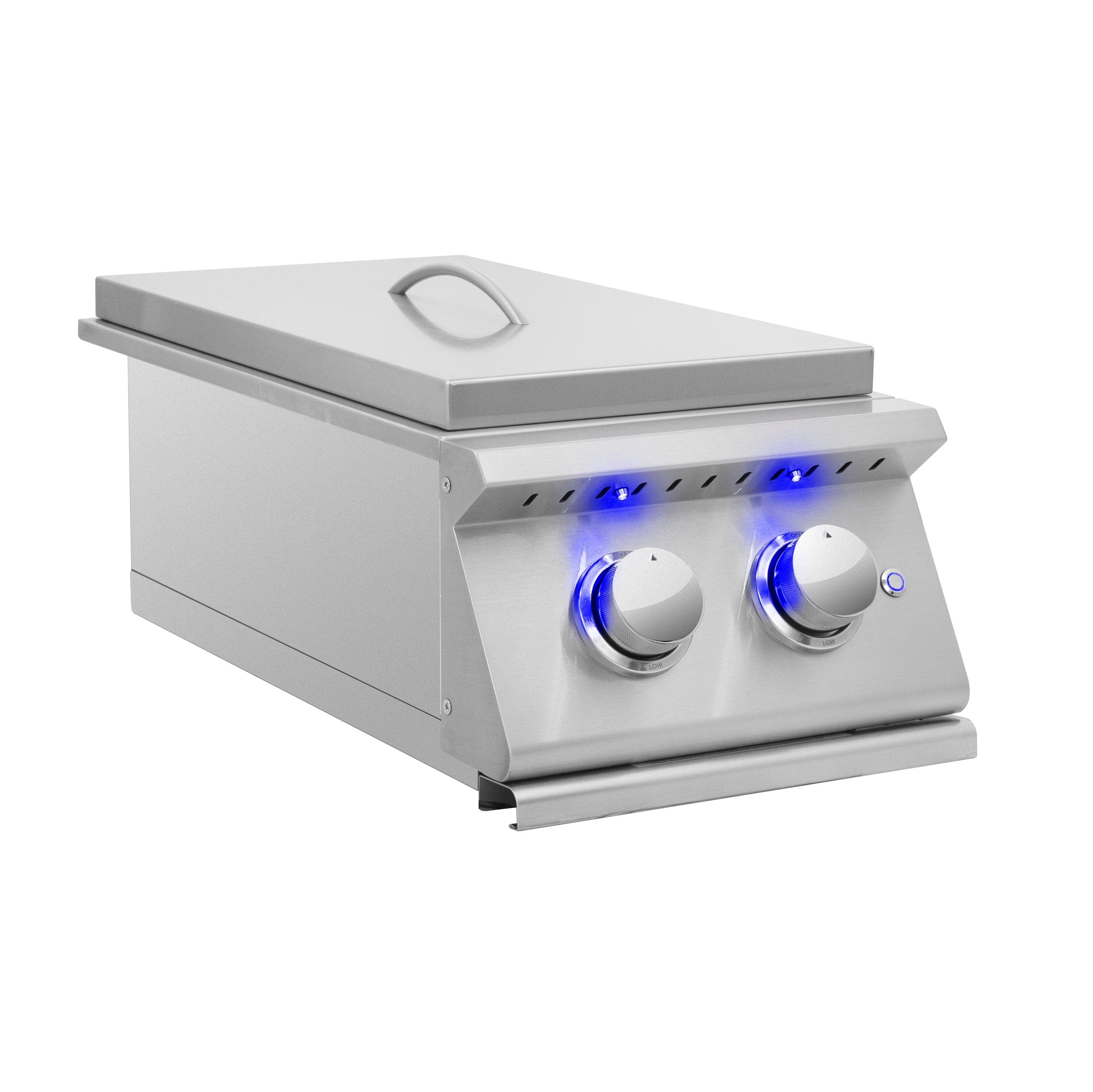 Summerset Built-in Sizzler Pro Double Side Burner With LED Illumination