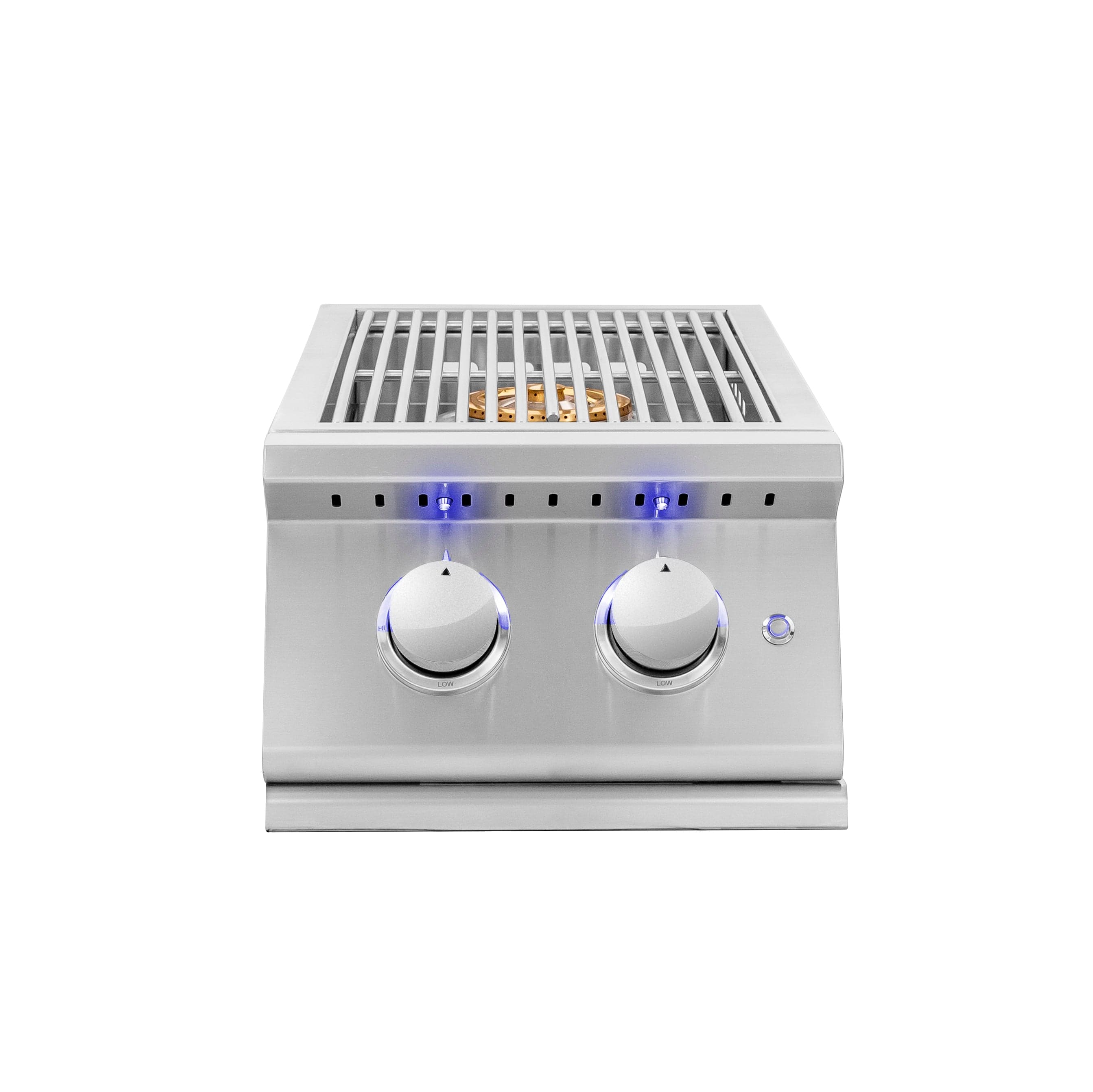 Summerset Built-in Sizzler Pro Double Side Burner With LED Illumination