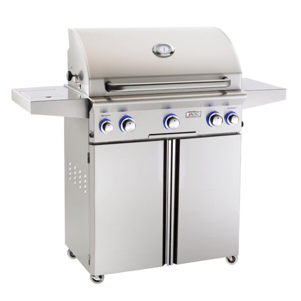 American Outdoor Grill L-Series 36″ Portable Grill With Rotisserie & Single Side Burner